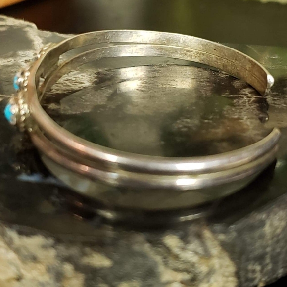 Turquoise Baby Bracelet 925 - Picture 6 of 7